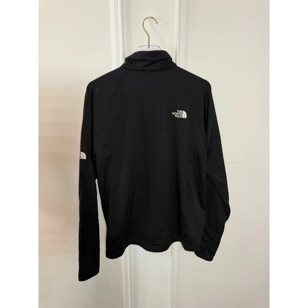 The North Face Intuit Jacket Mens Medium Black Full Zip Fleece